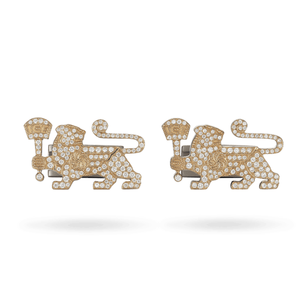 IceLink 18K Diamond Lioness Cuff Links Reviews