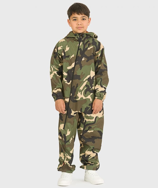 iELM Waterproof Softshell Overall Comfy Skogskamouflage Jumpsuit Arvustus