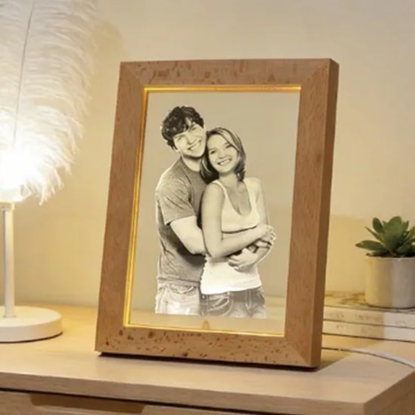 iGift Custom Crystal Photo Frame Night Light 評測