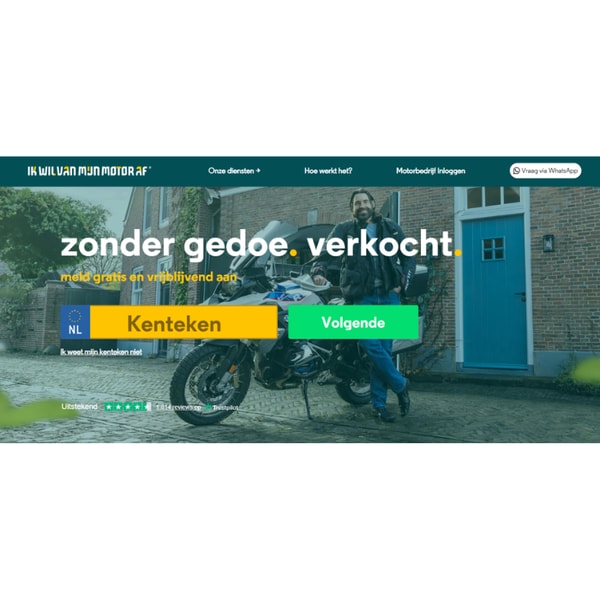 Ik Wilvan Mijn Motor Af Motorcycle Selling Service Beoordeling