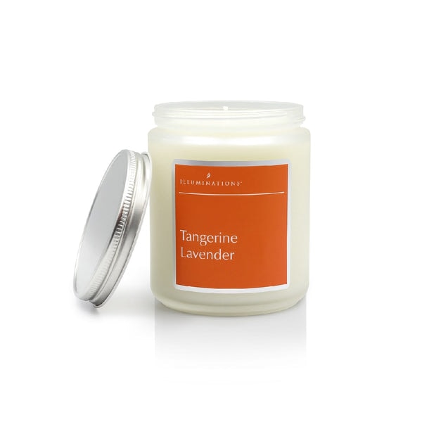 Illuminations Tangerine Lavender Studio Scented Candle Review