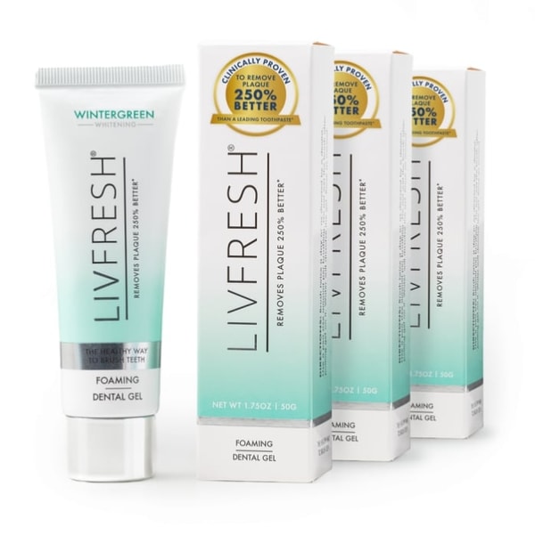 LIVFRESH Dental Gel Wintergreen Review