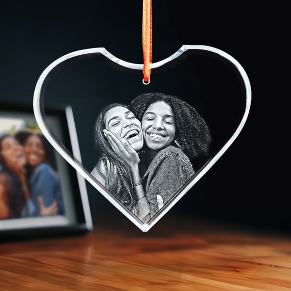 Beyond Memories 2D Crystal Ornament - Heart Reviews