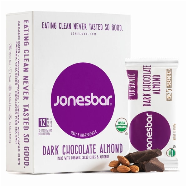 jonesbar Dark Chocolate Almond Reviews