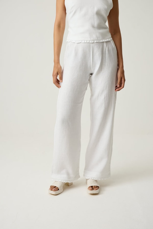 IMAURA Beyond the Wallflower trousers in Salt Review