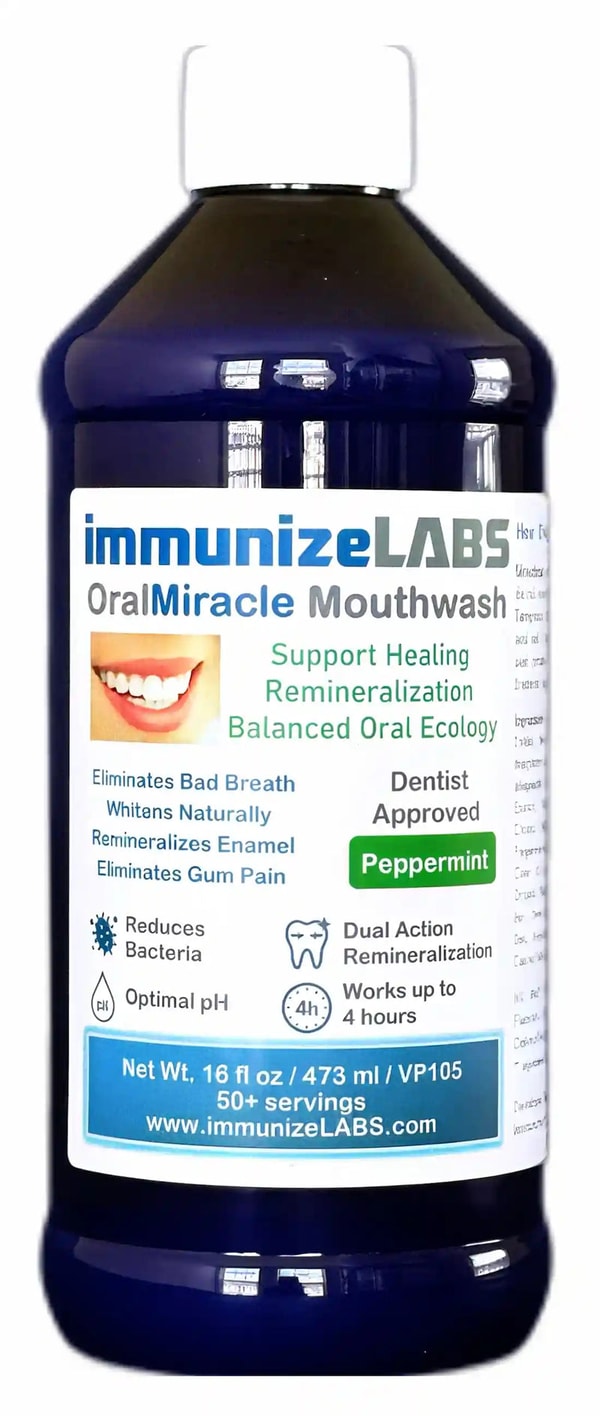 immunizeLABS OralMiracle Enamel Repair Mouthwash Review