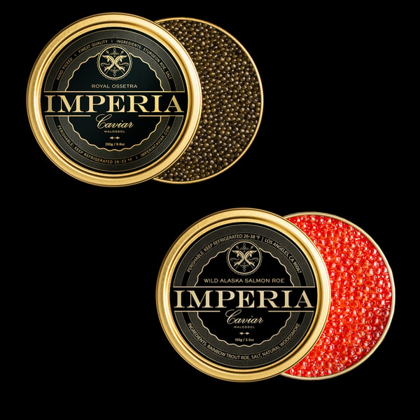 Imperia Salmon Roe & Royal Ossetra Caviar Review