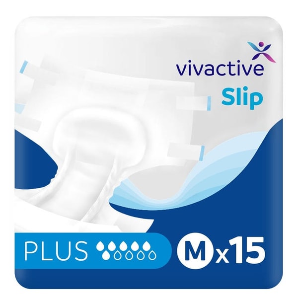 Incontinence Choice Vivactive Slip Plus Medium 1950ml 15 Pack Review