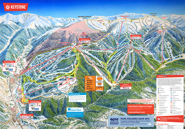Indestructible Maps Keystone Ski Map Review