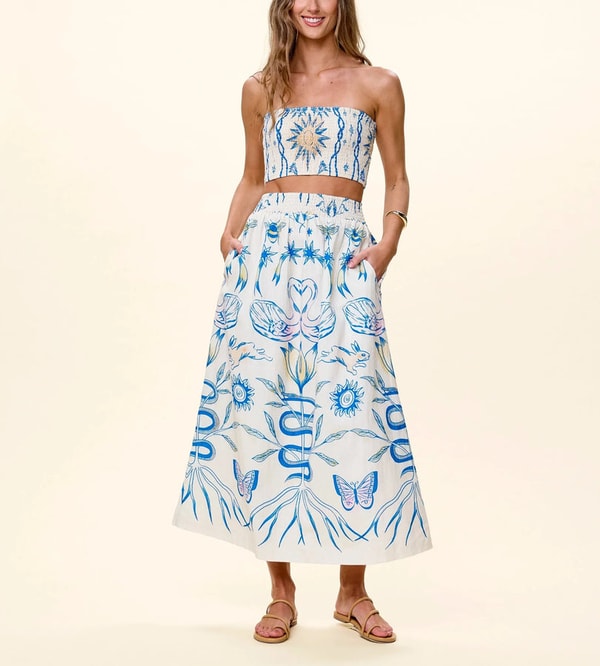 Indigo Cleobella Sylvan Top Midi Skirt Set Review