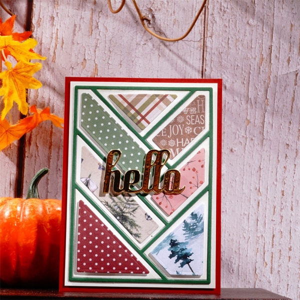 Inlovearts Splicing Rectangular Background Board Cutting Dies Review