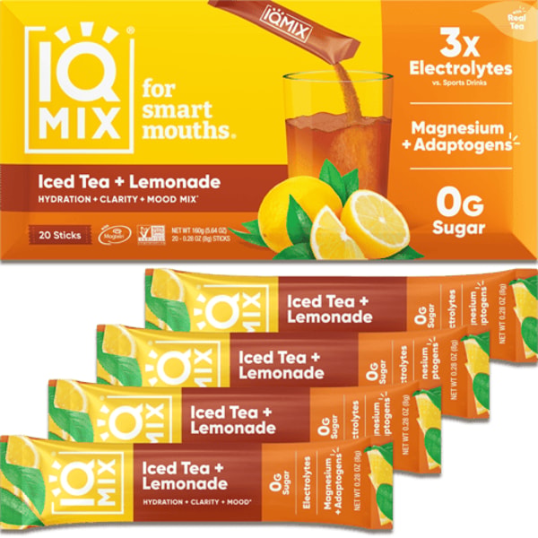 IQBAR IQMIX Iced Tea + Lemonade Review