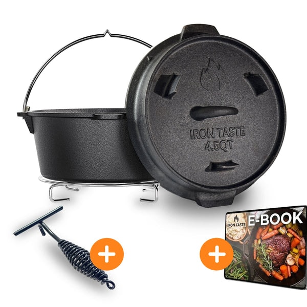 IRON TASTE Dutch Oven 4.5 Liter Bewertung