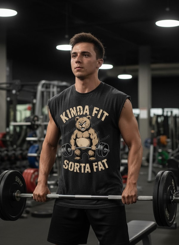 IronPanda KINDA FIT SORTA FAT Hooded Tank Review