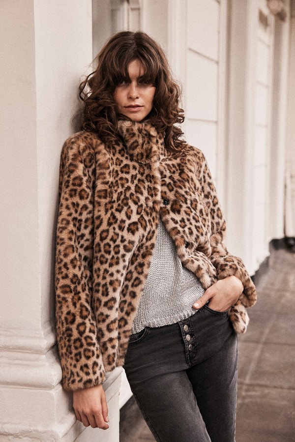 Issy London Claudia Luxe Leopard Faux Fur Jacket Review