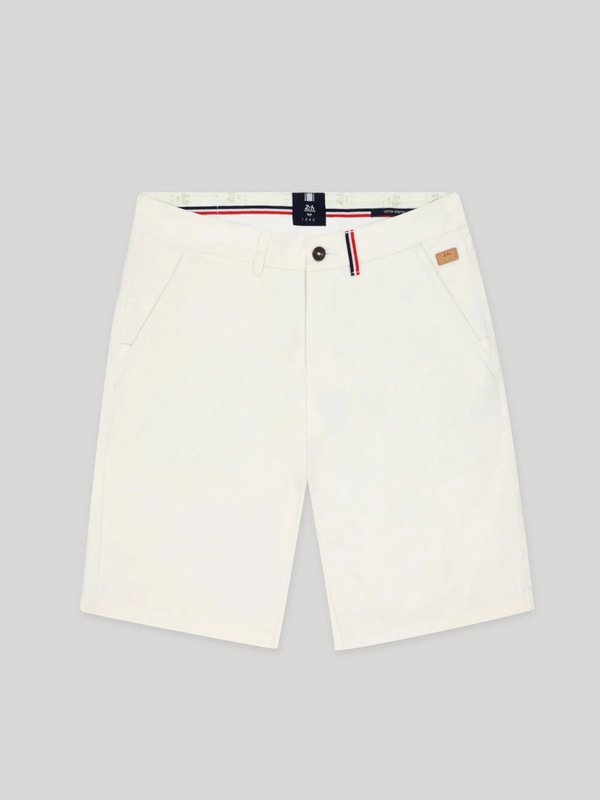 Izac 24h Le Mans Ecru Chino Shorts Avis