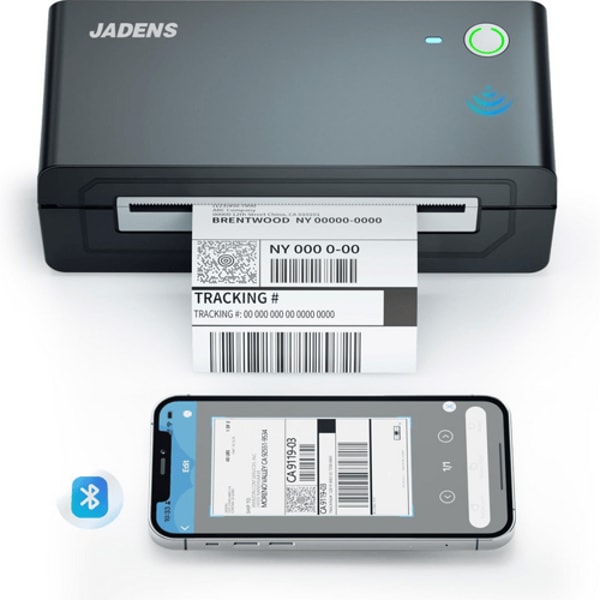 JADENS 668BT Bluetooth Wireless Thermal Shipping Label Printer Review
