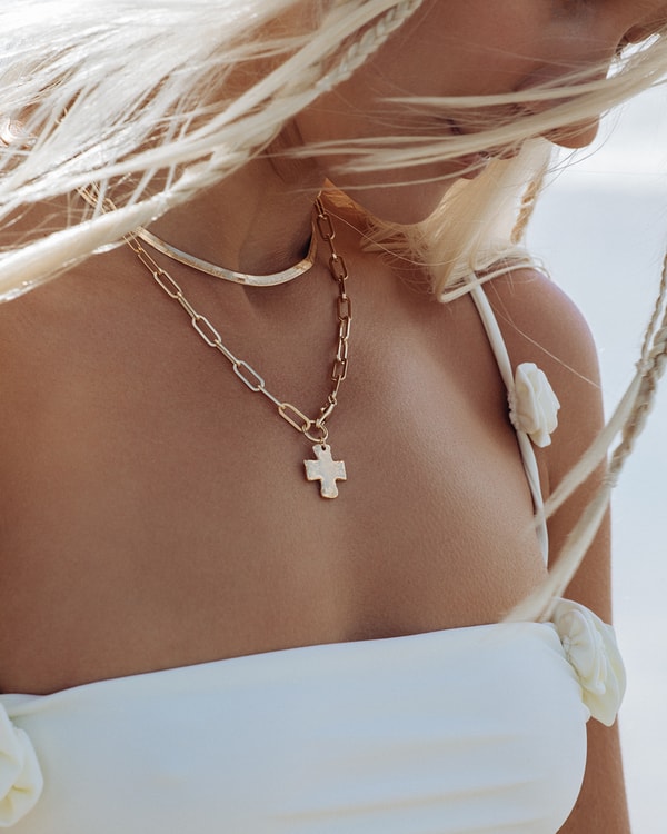 James Michelle Chunky Cross Necklace Review
