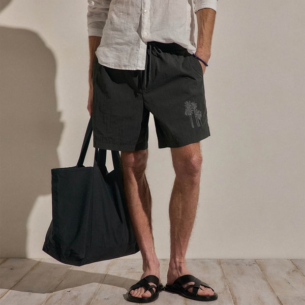 James Perse Palm Embroidered Boardshort Review