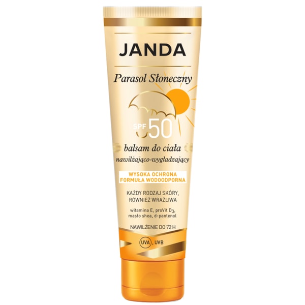 Janda Parasol Słoneczny Balsam do opalania SPF 50 Recenzja