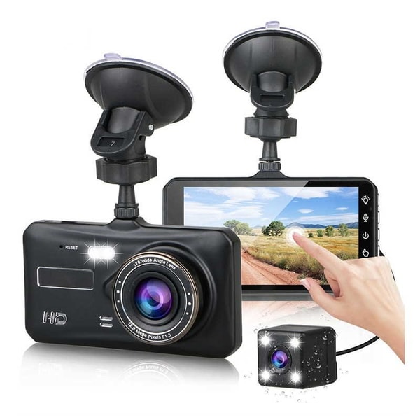 Jansite Dash Cam Front and Rear Camera Review
