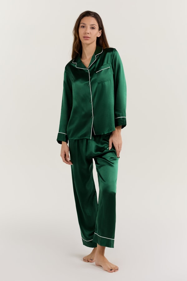 Jasmisilk Long-Sleeve Silk Pajama Set Review