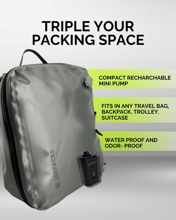 Jaspacks Vacuum Travel Packing Bags Review