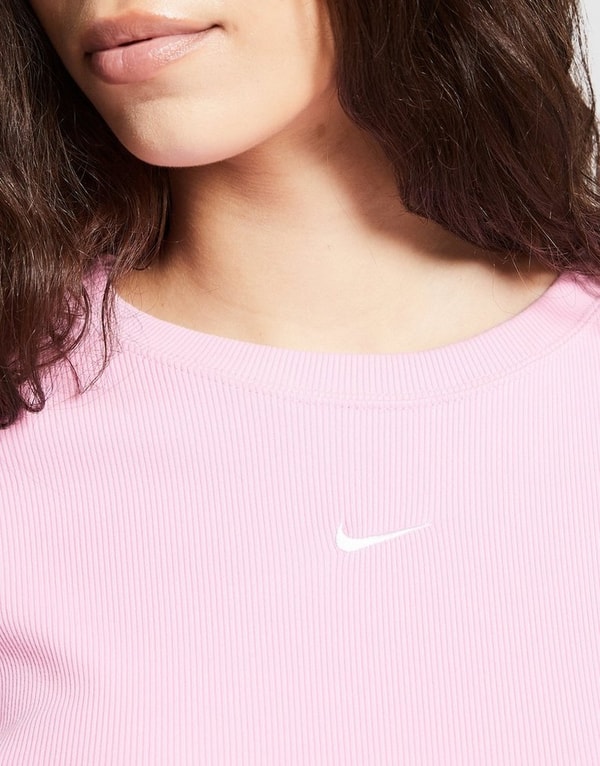 JD Sports Nike T-shirt W Nsw Nk Chll Knt MD Crp Recenzja