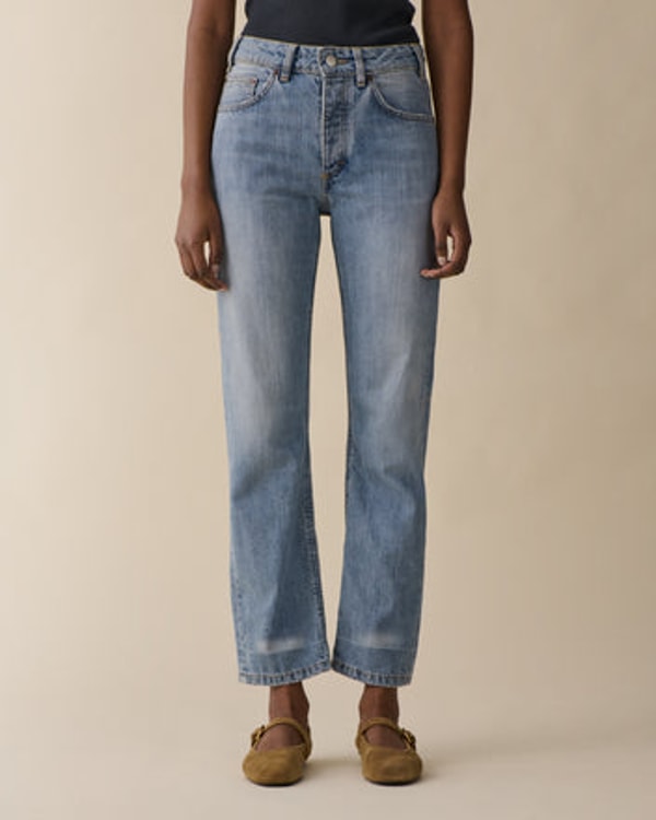 Jeanerica Sisli Cropped Light Blue Righe Jeans Review