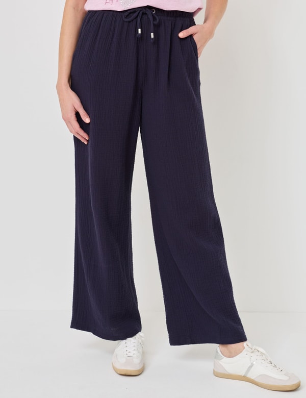 Jeans Fritz Wide Leg Sommerhose aus Musselin Bewertungen