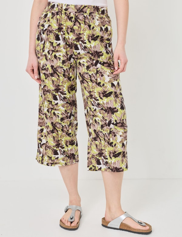 Jeans Fritz Leichte Culotte aus Leinen-Viskose Bewertungen