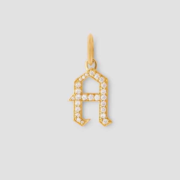 Jennifer Fisher Capital Gothic Letter Charm Review