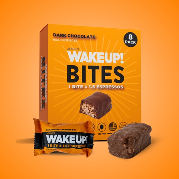 Jesse's WakeUP!  Caffeinated Chocolate Protein Bites Review