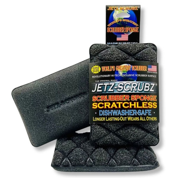 Jetz Scrubz SUPER SIZE Kitchen Scrubber Sponge Review
