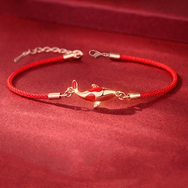 Jewelry Buddha Koi Fish Red String Bracelet Review