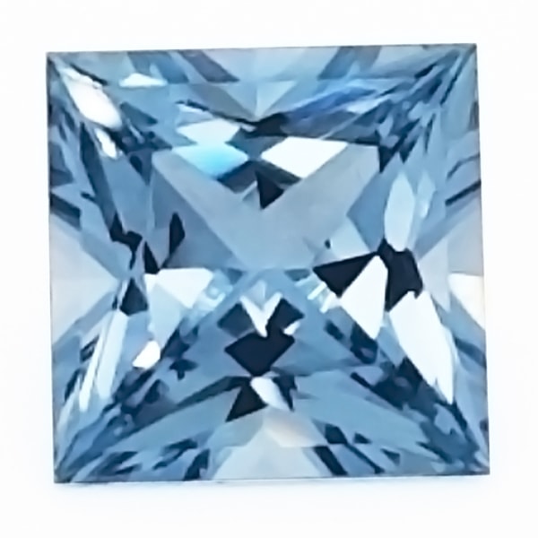 JewelryImpressions.com 4x4mm Chatham Lab-Grown Princess Cut Aqua Blue Spinel Review