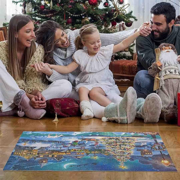 Jigsawdepot Christmas Thanksgiving Holiday Puzzle Review