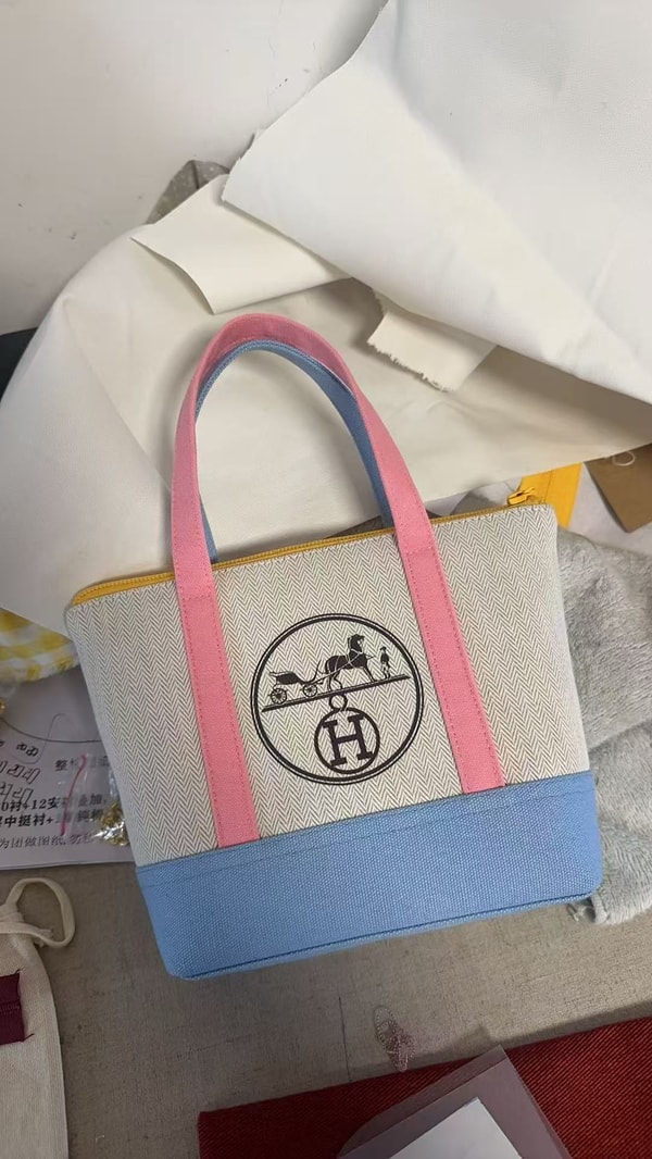 Jmylady Upcycled Hermes Dust Bag-Mini Tote Review