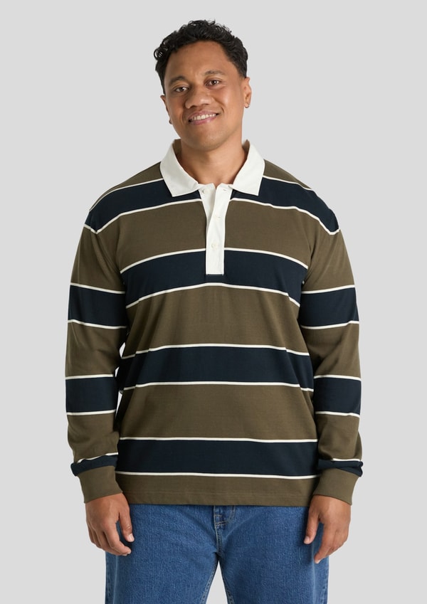 Johnny Bigg Olive Wembley Long Sleeve Rugby Review