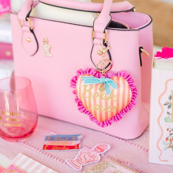 Jollity & Co Book Lover Heart Bag Charm Review