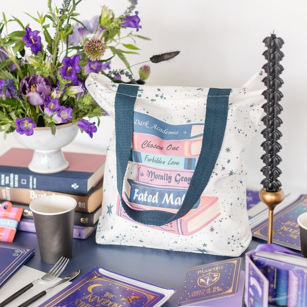 Jollity & Co Romantasy Books Themed Tote Review