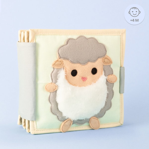 Jolly Designs Happy Sheep - 6 Pages Mini Quiet Book Bewertung