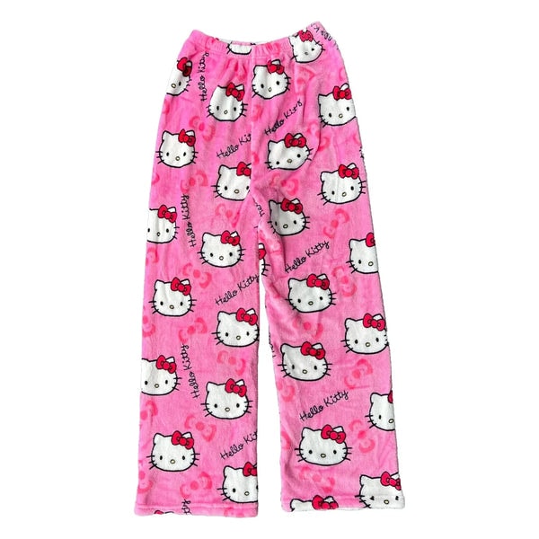 Joykawaii Hello Kitty Fuzzy Pajama Pants Review