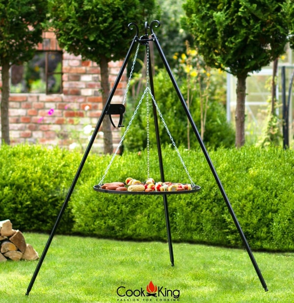 JS GartenDeko Schwenkgrill Set Bewertung