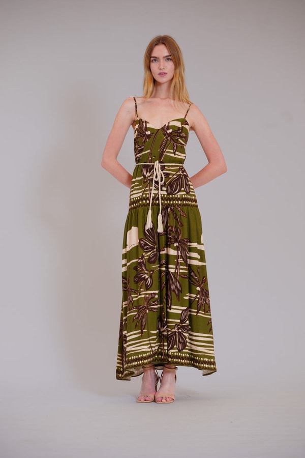 Julia Jordan Sleeveless Dropped Waist Long Dress Review