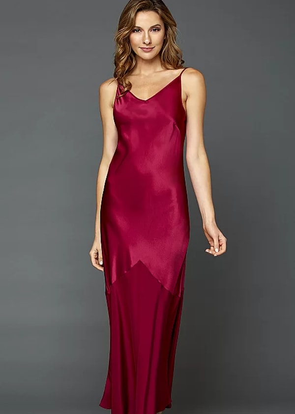 Julianna Rae Splendid Silk Long Gown Review