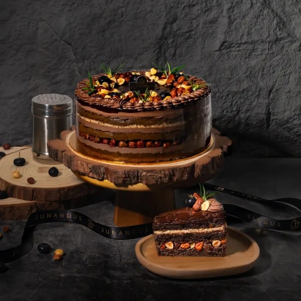 JUNANDUS Callebaut Gianduja Dark Chocolate Chiffonge Ulasan