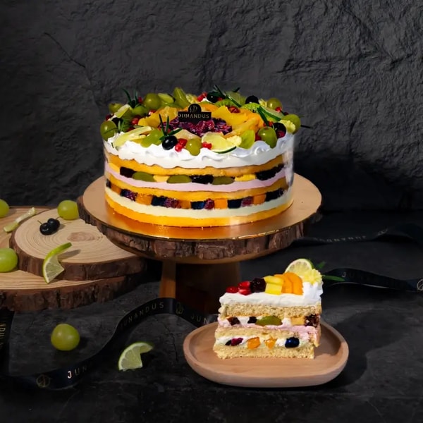 JUNANDUS Rainbow Fruit Chantilly Chiffonge Ulasan
