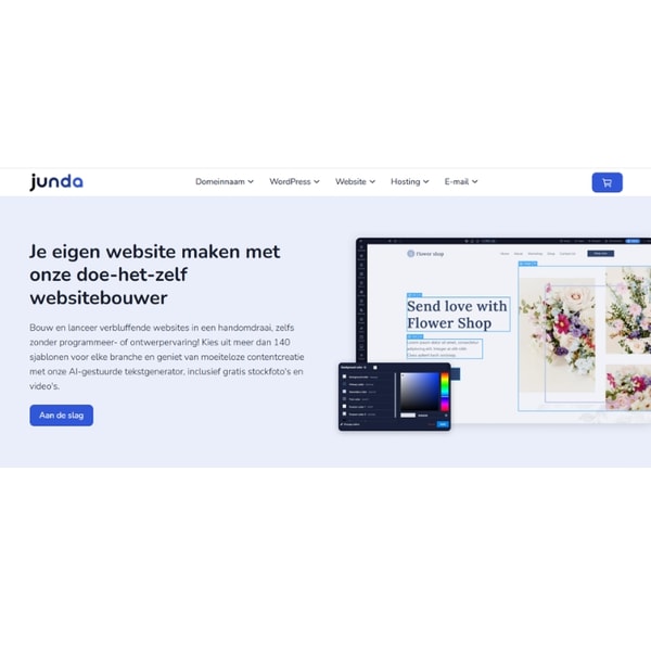 Junda Website Maken Beoordeling