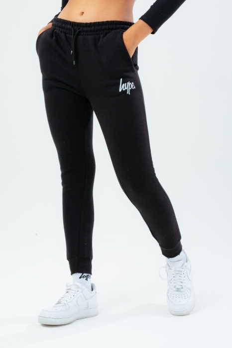 JUST HYPE Unisex Kids Black Script Joggers Reviews